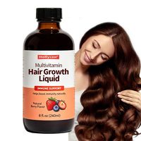Multivitamine liquide pour femmes en promotion : favorise la croissance et l'épaississement des cheveux, une peau plus lisse, l'énergie quotidienne, le métabolisme, la santé osseuse et l'humeur