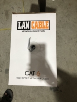 Kabel Jaringan Ethernet Cat6 UTP Luar Ruangan Berlapis Ganda PVC PE Tembaga 1000FT 305M