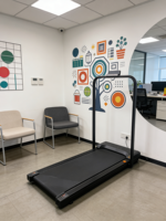 Équipement de gymnastique à domicile unisexe tapis de course VR durable avec station d'entraînement de la poitrine moteur électrique de bonne qualité pour l'entraînement