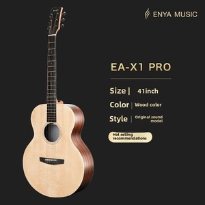 กีตาร์โปร่ง <span class=keywords><strong>Enya</strong></span> X1pro สำหรับผู้เริ่มต้น ขนาด 36/41 นิ้ว ไม้มะฮอกกานี หน้าไม้สปรูซ เหมาะสำหรับเด็กหญิง เด็กชาย และเด็กๆ ที่ชอบการเดินทาง - Product Image 3