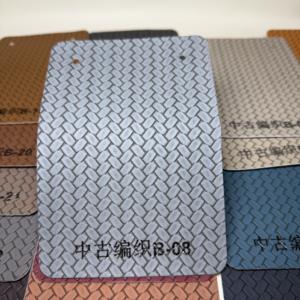Cuero Sintético <span class=keywords><strong>de</strong></span> PVC Suave, <span class=keywords><strong>de</strong></span> Doble Tono, con Textura 3D, Agradable al Tacto, para Tapicería <span class=keywords><strong>de</strong></span> Muebles y Manualidades - Product Image 4