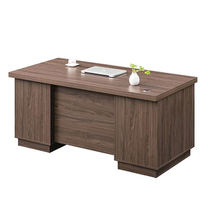 Mobiliario moderno de melamina para oficina en casa, escritorio de Ordenador diseñado para el trabajo del personal, escuela, hospital, uso en hoteles - Product Image 4