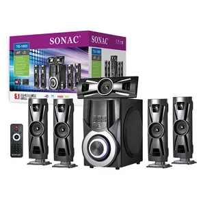 Sonac TG-1005 Nieuwe 5.1 Speaker Muziek Home Theater Systeem Go-Altavoc Inalambr Home Theater Systeem 1000W Draadloze Luidspreker Afrika