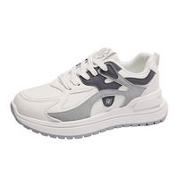 Nuove Scarpe Traspiranti in Rete alla Moda, Stile Coreano con Suola Spessa, Scarpe da Corsa e Sportive Casual da Donna