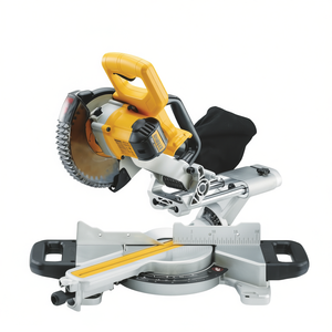 Cordless Radial Mitre Saw 184mm 18V Battery Powered Cutting <b>Tool</b> For Woodworking - Product Image 2