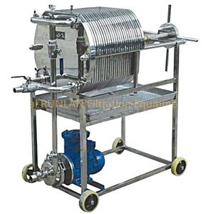 <span class=keywords><strong>Presse</strong></span> à filtre à plaques et à cadre en acier inoxydable pour l'industrie du jus/du vin/des boissons - Product Image 3