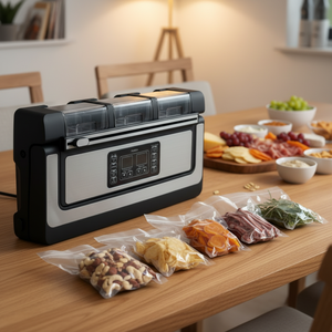 Scelleuse sous vide pour sacs en plastique de cuisine portable PW420A avec conception compacte automatique - Product Image 1