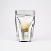 Sachet Doypack refermable en aluminium anti-odeur pour cheveux, 10x14, finition soyeuse mate, marque privée