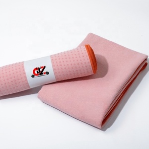 Tapis de yoga antidérapant CZFIT Premium avec points de grip en silicone 183/185cm en microfibre pour le yoga chaud et l'entraînement physique - Product Image 3
