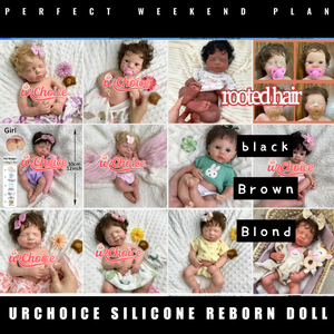 Muñecas <span class=keywords><strong>Reborn</strong></span> de 18.5 Pulgadas (47 cm), Recién Nacidas, Muñecas de Silicona con Boca Abierta y Ojos Acrílicos para Regalo - Product Image 5