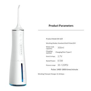 <span class=keywords><strong>Irrigador</strong></span> <span class=keywords><strong>Dental</strong></span> de Fábrica China con Batería Integrada, Clase I, Pulso de Alta Frecuencia, Limpieza Bucal Doméstica - Product Image 4