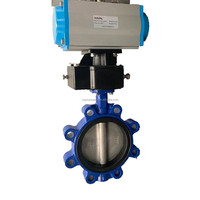 Válvula de Mariposa Tipo Lug de Bajo Precio, Cuerpo de CI/DI/SS304, Sello de PTFE/EPDM/NBR, Operación Manual/por Engranaje, Estándar DIN/JIS/BS