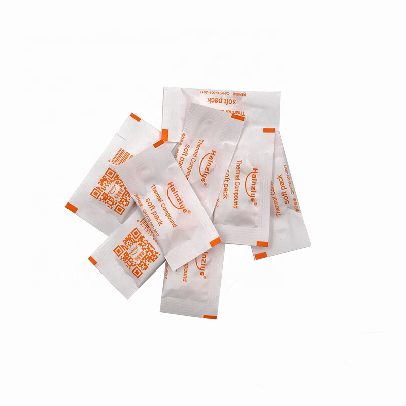 0, 01 долл. США за штуку, Термопаста для радиатора процессора, мягкий пакет HY410, мини-пакет