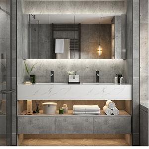 <span class=keywords><strong>K330</strong></span> Nodic סגנון פשוט עיצוב מותאם אישית זול ארון אמבטיה - Product Image 2