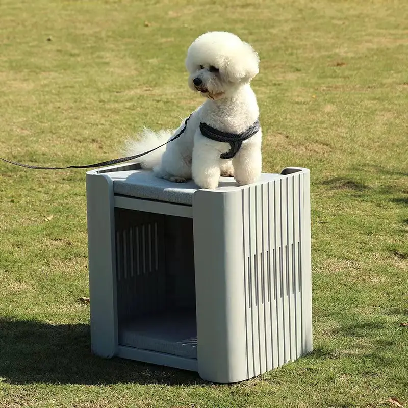 Kunststoff wasserdicht große isolierte Luxus Haustier Hundehütte Outdoor Zwinger Indoor Hundehütte Pet Cage