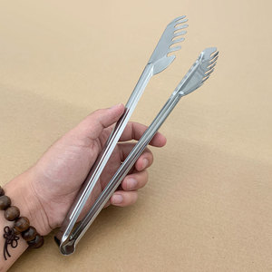 Accessoires <span class=keywords><strong>de</strong></span> <span class=keywords><strong>cuisine</strong></span>, pinces à nourriture en acier inoxydable, pinces à pain pour la maison, l'hôtel, le restaurant, la boulangerie - Product Image 4