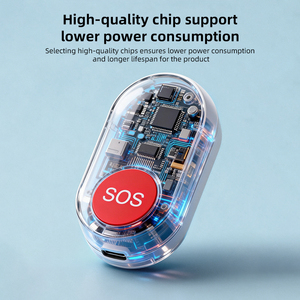 Sistema de Llamada de <span class=keywords><strong>Emergencia</strong></span> SOS WiFi/Zigbee de <span class=keywords><strong>Precio</strong></span> de Fábrica PGST, Indicador de Batería Baja con <span class=keywords><strong>Botón</strong></span> de Prueba, <span class=keywords><strong>Botón</strong></span> SOS para Alarma Personal - Product Image 2