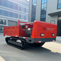 Hersteller Rabatte Crawler Dumper Euro 5 CE EPA Automatisches Entladen Diesel Crawler Dumper Farm Construction Mini Dumper