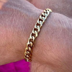 ステンレス製 喜平チェーンブレスレット 3-7mm ブラック メンズ レディース ユニセックス アクセサリー - Product Image 6
