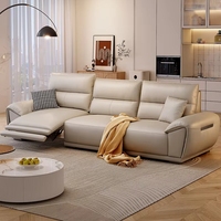 Ensemble de meubles de salon, canapé inclinable extensible, design moderne, pliable