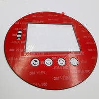 Feuille acrylique de superposition graphique découpée au laser pour l'électronique, protecteur d'écran LCD à revêtement UV anti-éblouissement