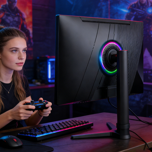 Vente en gros d'écran de jeu pour ordinateur de bureau IPS de 27 pouces, <span class=keywords><strong>320</strong></span> Hz, monobloc, écran 2K pour le bureau et les entreprises - Product Image 1