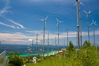 Éolienne horizontale 20 kW à prix d'usine, certifiée ISO CE pour l'alimentation distribuée commerciale et industrielle