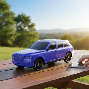 Sistema de Sonido Solar de Lujo Estilo SUV, Diseño de Alta Gama, Compatible con Dispositivos Universales, Modelo X702 Azul - Product Image 5