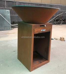 <span class=keywords><strong>Barbecue</strong></span> / foyer de cuisson circulaire en acier corten pour jardin - Product Image 4