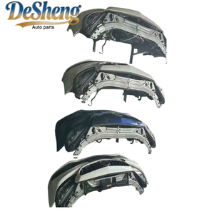 En stock et prêt à être expédié. Pour Mercedes-Benz <span class=keywords><strong>AMG</strong></span> C63, W205, pare-chocs avant, phares LED, grilles, radiateurs, ailes, qualité supérieure. - Product Image 5