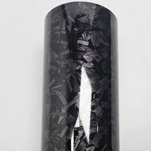 맞춤형 맞춤형 탄소 섬유 비닐 랩 56ft 슈퍼 광택 3 년 보증 PVC/PET 기반 소재 비닐 랩 - Product Image 4