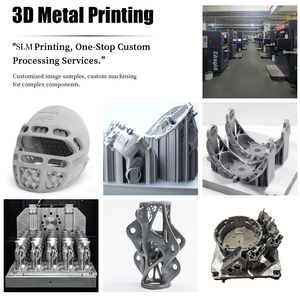 طابعة ثلاثية الأبعاد صناعية SLM للفولاذ المقاوم للصدأ والنحاس والبرونز والنحاس الأصفر، لخدمات الطباعة والتصنيع والنماذج الأولية السريعة بالليزر - Product Image 2
