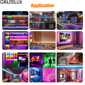 COB <b>RGB</b> Strip Light Seamless Continuous Linear Ultra Thin Ribbon for Professional Exhibition Booth Design - Product Image 6