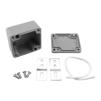 Boîtier étanche en aluminium moulé sur mesure pour l'assemblage d'ingénierie de connecteurs, interrupteurs et trous de câbles