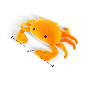 Personalizado al por mayor simulación mariscos cangrejo langosta juguetes de peluche accesorios para juegos de rol jugar supermercado compras - Product Image 3