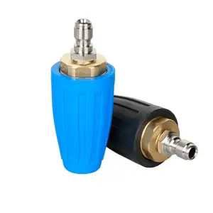 Sps 4000psi Car 1/4" Quick Plug Pressure Washer Nozzle Roatiating High Pressure Power Car Washing Rotary Turbo Nozzles