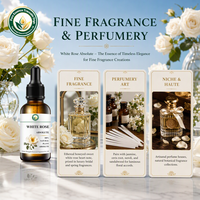 Ingrédient de Formulation en Parfumerie Fine : Absolue de Rose Blanche (Rosa Alba) pour la Création de Parfums et de Fragrances de Luxe