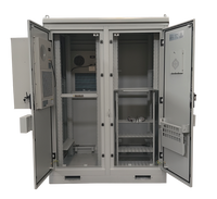 Armoire extérieure 38U 42U MS2000, climatiseur DC, système d'alimentation redresseur 3000W, chargeur de batterie 24V 48V 110V 120V 220V