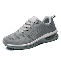 Baskets de Course Décontractées pour Hommes avec Logo de Marque Personnalisé, Chaussures d'Extérieur Tendance avec Amorti à Air et Semelle Intérieure en Maille, Chaussures de Basketball