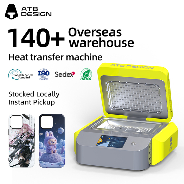 Heat Transfer 3D Sublimation Vacuum Custom Cell Phone Case Printer Machine for DIY Printing Mobile Cover Maker