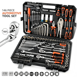 ด้ามจับวงล้อ 1/4 3/8 1/2 นิ้ว เหล็กโครเมี่ยมวาเนเดียม เครื่องมือซ่อมรถยนต์ - Product Image 3
