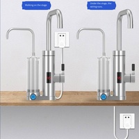 Purificateur d'eau électrique multifonctionnel 3-en-1, filtre de chauffage, robinet rapide d'eau chaude froide, robinets de cuisine instantanés pour la maison