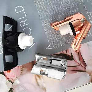 Tapón y sellador de botella de vino de acero inoxidable personalizado de lujo con barra de oro para <span class=keywords><strong>Cava</strong></span> Prosecco espumoso para champán - Product Image 5