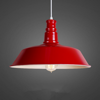 Lampe à LED industrielle en fer noir pour bureau Éclairage suspendu