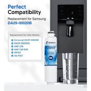 Filtre à eau pour réfrigérateur CP007 compatible avec DA29-00020B HAF-CIN EXP certifié NSF au charbon actif - Product Image 5