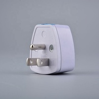 Enchufe de conversión de turismo Adaptador de enchufe estándar de América Convertidor de potencia, Adaptador de enchufe de viaje de EE. UU. A enchufe universal