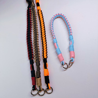 Hhparacord Paracord Sangle de téléphone et de montre en paracorde, lanière 10CM*15CM, chaîne tressée faite à la main, sangle de remplacement pour sac bandoulière
