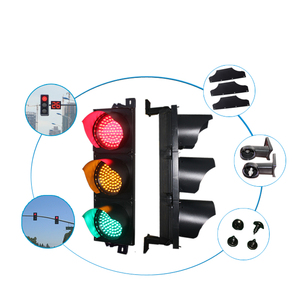 Feux de signalisation routière LED 200 mm avec certification IP65 CE, garantie de 2 ans, feux de signalisation de haute qualité - Product Image 2