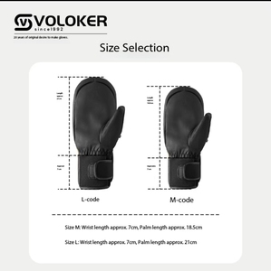 Mitaines de ski résistantes à l'eau 3M pour écran tactile, gants de neige imperméables avec fermeture auto-agrippante, chauds pour l'hiver, unisexe, pour tous les types de ski - Product Image 4