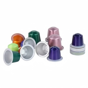 Vente chaude <span class=keywords><strong>Capsules</strong></span> de café personnalisées pour la cuisine Espresso K Cup <span class=keywords><strong>Capsules</strong></span> de café avec couvercles en plastique et en aluminium - Product Image 2